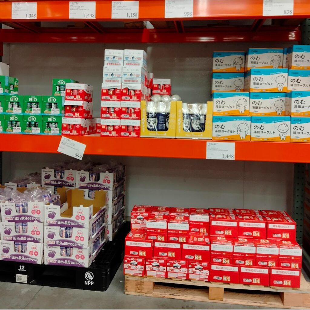 コストコホールセール守山倉庫店２０２６年４月（名古屋遠征）のむヨーグルト